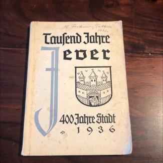 Tausend Jahre Jever 1936 - turnthetime.de