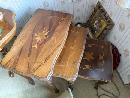 3 Tische - Chippendale / Barock Stilmöbel (Shabby Chic) - turnthetime.de