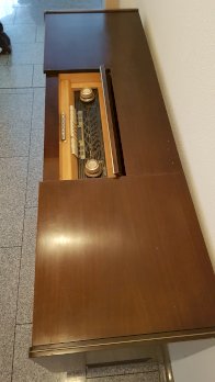 Musik Truhe von 1950 c a.