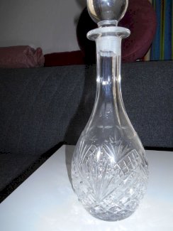 Kristallglas Schnaps Karaffe - turnthetime.de