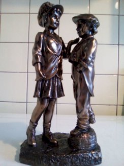 Zu verkaufen schönes, makelloses stein, gips oder steingut statue! - turnthetime.de