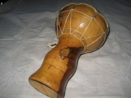 Bongo Trommel afrikanische Trommel Holz Musikinstrument Musik