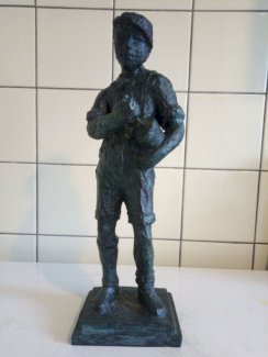 Zu verkaufen skulptuur des Holländischer künstlers Harrie Van de Boel!