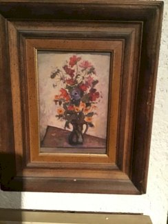 Bild mit Holzrahmen - turnthetime.de