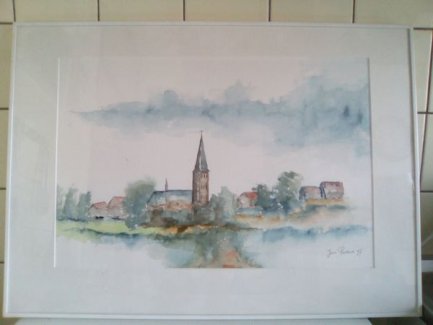 Zu verkaufen schönes aquarell, maler Jan Peeters! - turnthetime.de