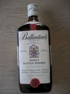 Ballentines FInest Scotch Wiskey Established 1827 Neu und ungeöffnet, Rarität für Kenner - turnthetime.de