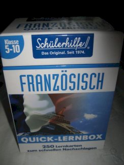 Quick-Lernbox Französisch, Klasse 5-10 Neu und unbenutzt Neupreis 25 Euro - turnthetime.de