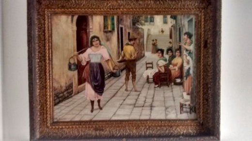 Zu verkaufen schönes großes Gemälde mahler T. H. Cremers - turnthetime.de