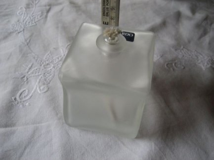 Leonardo Öllampe mit Docht Öl Lampe Leuchte Milchglas NEU und unbenutzt