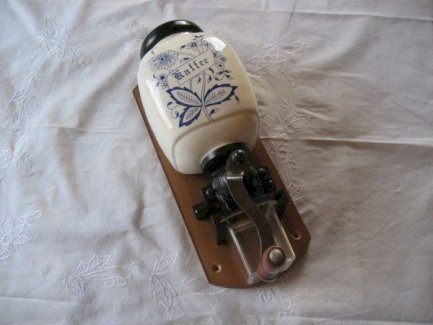 Wandkaffeemühle Porzellan Handkaffeemühle, Mühle für Kaffee, Vintage, Dekorativ Nostalgie - turnthetime.de