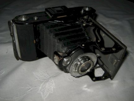 Wirgin Wiesbaden Gewironar 6, 3/105 Klappkamera Balgenkamera Kamera mit Tasche