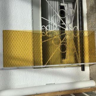 Butzenglasscheibe 140 x 70