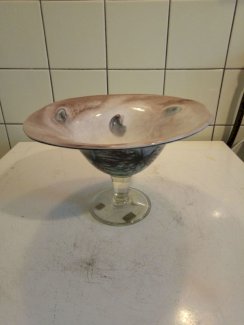 Zu verkaufen. SCHÖNE, makellose obstschale aus Glas!